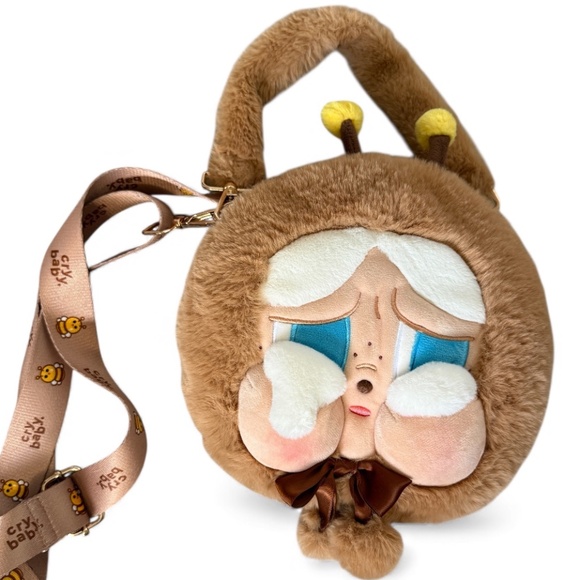 NWOTCrybaby Crying Again series Big Head bag - I’ll bring you flower Bee POPMart - Picture 1 of 15
